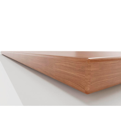 Artikelbild 6 für BISLEY E-WonderTech elektrisch höhenverstellbarer Schreibtisch lincoln walnuss rechteckig, T-Fuß-Gestell weiß 160,0 x 60,0 cm, Artikelnummer 413686