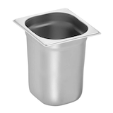Artikelbild 1 für Bartscher GN-Behälter Top Line 1/6 silber 3,4 l, 1 St., Artikelnummer 424608