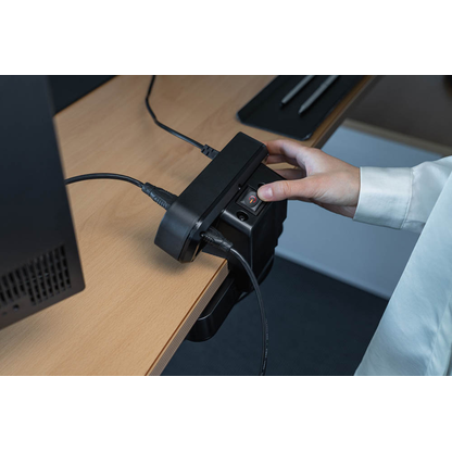 Artikelbild 6 für brennenstuhl estilo Duplex 10-fach Tischsteckdose 2,0 m schwarz, Artikelnummer 482614