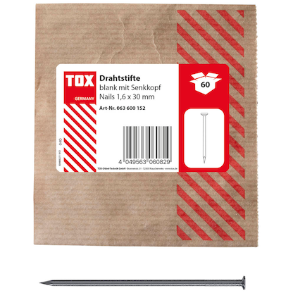 Artikelbild 2 für TOX Senkkopfnägel 063600152 60 St., Artikelnummer 561146