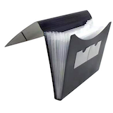 Artikelbild 1 für FolderSys Fächermappe 7 Fächer schwarz, Artikelnummer 641928