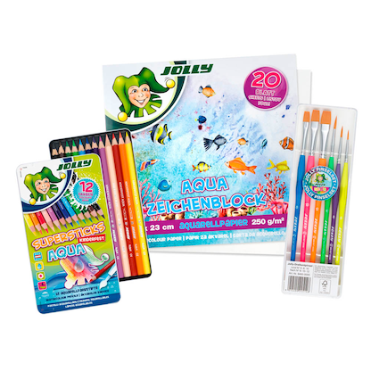 Artikelbild 2 für JOLLY Malset farbsortiert, 1 Set, Artikelnummer 348694