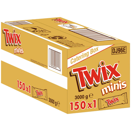 Artikelbild 3 für TWIX Minis Schokoriegel 150 Riegel, Artikelnummer 281818