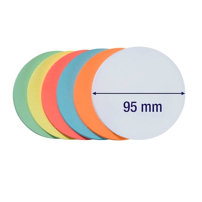 Artikelbild 2 für FRANKEN Moderationskarten farbsortiert Ø 9,5 cm, 200 Blatt, Artikelnummer 670389