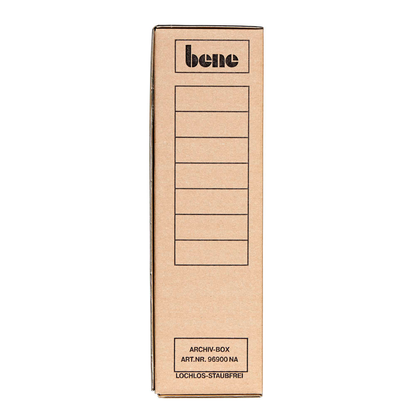 Artikelbild 10 für 20 bene Archivboxen braun 8,0 x 29,0 x 33,0 cm, Artikelnummer 873828