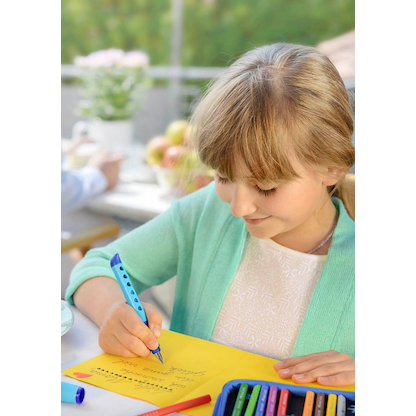 Artikelbild 7 für FABER-CASTELL Scribolino Patronenfüller blau A (für Anfänger), Artikelnummer 428019