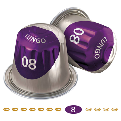 Artikelbild 3 für JACOBS LUNGO INTENSO Kaffeekapseln, Arabica- und Robustabohnen kräftig, 10 Portionen, Artikelnummer 340947