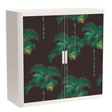 Artikelbild 1 für PAPERFLOW easyOffice Tropical Rollladenschrank 62448 2 Fachböden 110,0 x 41,5 x 104,0 cm, Artikelnummer 210668