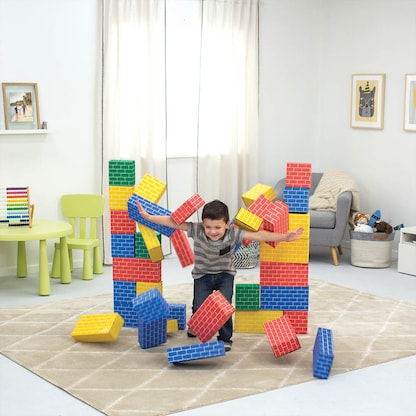 Artikelbild 4 für Bankers Box Bastelset Bauklötze 4 Farben 40 St., Artikelnummer 649117