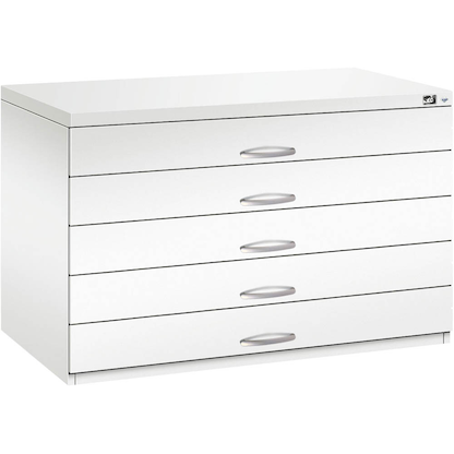 Artikelbild 3 für CP 7100 Planschrank verkehrsweiß 5 Schubladen 110,0 x 76,5 x 76,0 cm, Artikelnummer 683370