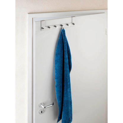 Artikelbild 4 für WENKO Türgarderoben Celano mit 2x 6 Haken silber, 2 St., Artikelnummer 806832