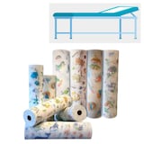 Artikelbild 1 für Meditrade® Ärztekrepp ROLLICEL®Kids 2-lagig weiß 50,0 cm x 46,0 m, 9 Rollen, Artikelnummer 554177