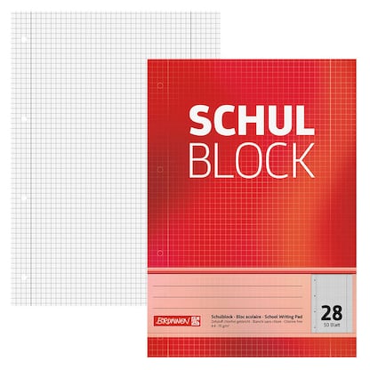 Artikelbild 17 für BRUNNEN Collegeblock Lineatur 28 kariert DIN A4 Innen- und Außenrand, 1 St., Artikelnummer 683239