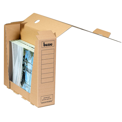 Artikelbild für 20 bene Archivboxen braun 8,0 x 29,0 x 33,0 cm, Artikelnummer 873828