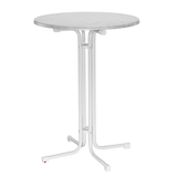 Artikelbild 1 für MFG Freizeitmöbel Stehtisch weiß, marmor 80,0 x 80,0 x 110,0 cm, Artikelnummer 129010