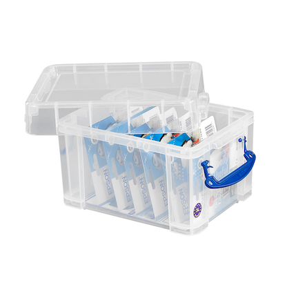 Artikelbild 9 für Really Useful Box Aufbewahrungsboxen-Set transparent, Artikelnummer 575858