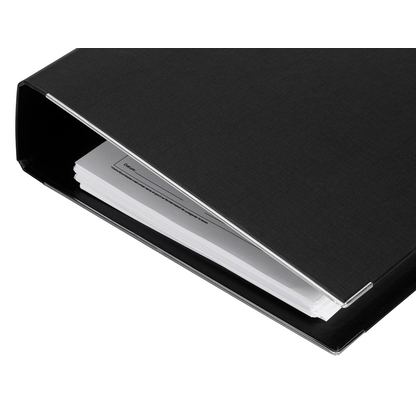 Artikelbild 4 für office discount Ordner schwarz Kunststoff 8,0 cm DIN A4, Artikelnummer 501569