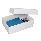 Artikelbild 1 für BUNTBOX XL Geschenkboxen 8,6 l weiß 34,0 x 22,0 x 11,5 cm, Artikelnummer 303954
