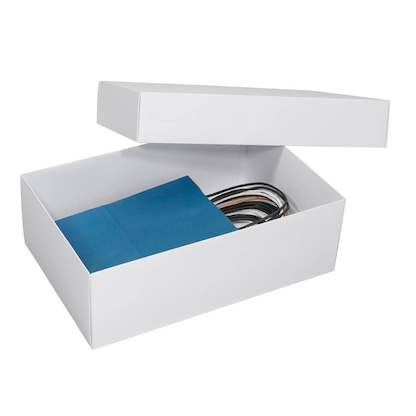 Artikelbild für BUNTBOX XL Geschenkboxen 8,6 l weiß 34,0 x 22,0 x 11,5 cm, Artikelnummer 303954