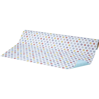Artikelbild 3 für JUNG SCHÖNER VERPACKEN Geschenkpapier Atelier Punkte mehrfarbig beidseitig bedruckt, 20,0 m, Artikelnummer 726602