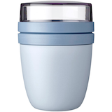 Artikelbild 1 für MEPAL Speisebehälter Ellipse nordic blue 0,5 + 0,2 l, Artikelnummer 434979