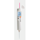 Artikelbild 1 für testo 826-T4 Infrarot- und Kerntemperatur-Lebensmittelthermometer weiß, Artikelnummer 429284