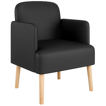 Artikelbild für meet powered by PAPERFLOW Besuchersessel Brooks FTBROSC.23.01 schwarz Kunststoff, Artikelnummer 687634