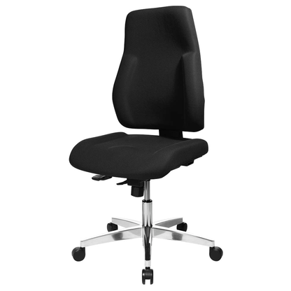 Artikelbild 3 für Topstar Bürostuhl Point 91, PI99GBC0 Stoff schwarz, Gestell alu, Artikelnummer 324756