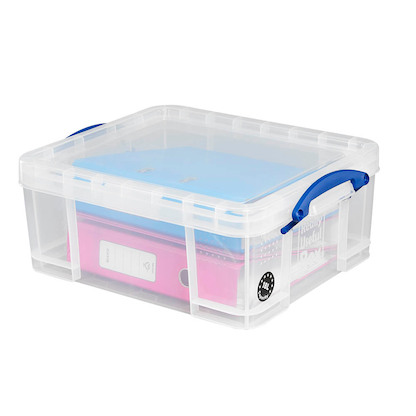 Artikelbild 12 für Really Useful Box Aufbewahrungsboxen-Set transparent, Artikelnummer 575858