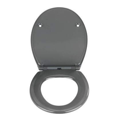 Artikelbild 6 für WENKO WC-Sitz mit Absenkautomatik Samos dunkelgrau, Artikelnummer 813727