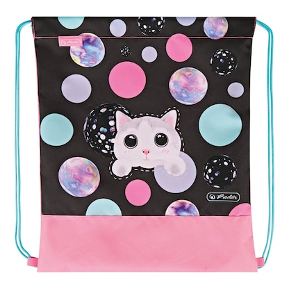 Artikelbild 9 für herlitz Schulranzen-Set Loop Plus Cute Cat Kunstfaser rosa, Artikelnummer 893602