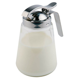 Artikelbild 1 für APS Zuckerstreuer bzw. Milchkännchen transparent/silber 0,3 l, Artikelnummer 195416
