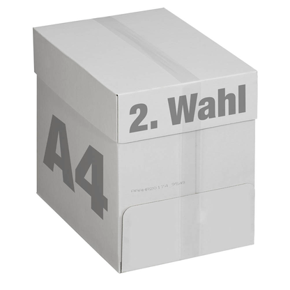 Artikelbild 23 für Kopierpapier 2. Wahl DIN A4 80 g/qm 2.500 Blatt Maxi-Box, Artikelnummer 368199