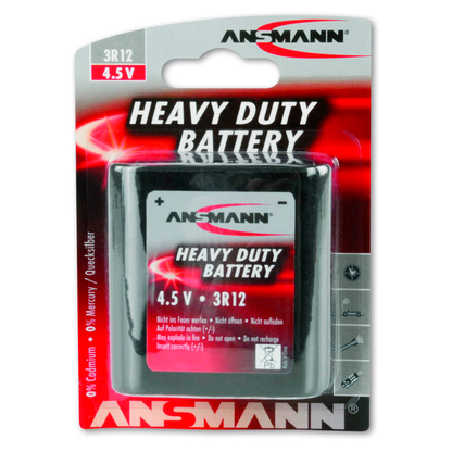 Artikelbild 2 für ANSMANN Batterie 3R12 Flachbatterie 4,5 V, Artikelnummer 106500