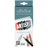 Artikelbild 1 für Brevillier's CRETACOLOR Geometrie-/Zeichenset Cretacolor STUDIO Drawing 101 schwarz, Artikelnummer 379634