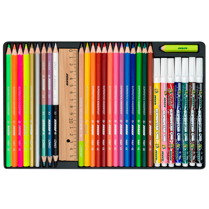 Artikelbild 4 für AKTION: JOLLY BACK2SCHOOL Malset farbsortiert, 1 St., Artikelnummer 516332