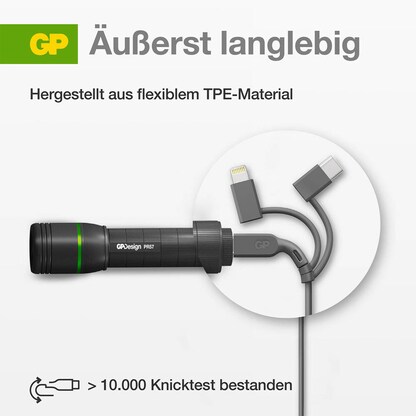 Artikelbild 8 für GP USB 2.0 A Kabel 1,0 m grau, 1 St., Artikelnummer 735769