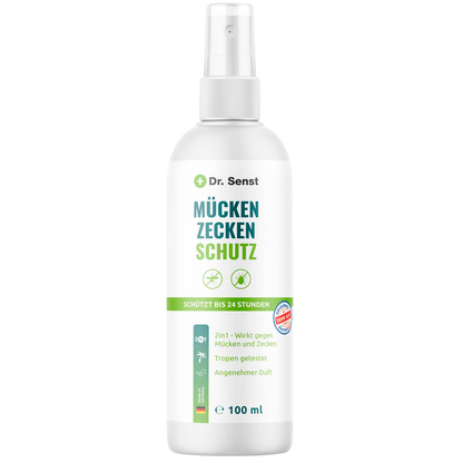 Artikelbild für Dr. Senst® MÜCKEN ZECKEN SCHUTZ Mückenschutz-Spray 100 ml, Artikelnummer 700114