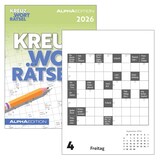 Artikelbild 1 für ALPHAEDITION Abreißkalender Kreuzworträtzel 2026, Artikelnummer 559338