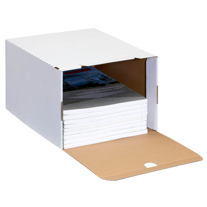 Artikelbild 3 für 10 Top-Print Archivboxen weiß/rot 24,4 x 32,1 x 18,5 cm, Artikelnummer 710996