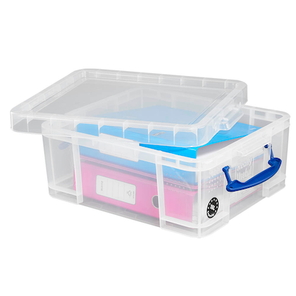 Artikelbild 13 für Really Useful Box Aufbewahrungsboxen-Set transparent, Artikelnummer 575858
