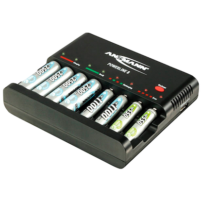 Artikelbild 24 für ANSMANN Powerline 8 Akku-Ladegerät, Artikelnummer 224461