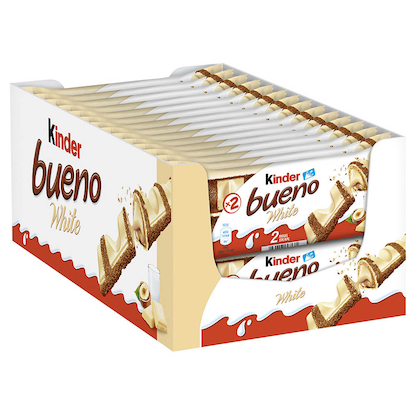 Artikelbild 2 für kinder bueno white Schokoriegel 30x 2 Riegel, Artikelnummer 632592