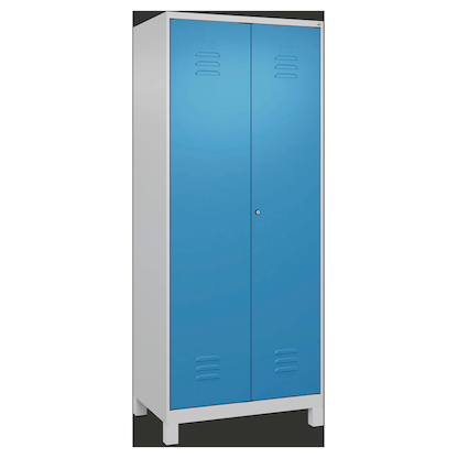 Artikelbild 2 für CP Putzmittelschrank Classic Plus 080110-02 S10018 lichtblau, lichtgrau 80,0 x 50,0 x 195,0 cm, aufgebaut, Artikelnummer 175509