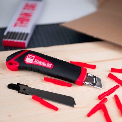 Artikelbild 4 für TOX Cuttermesser rot 18,0 mm, 1 St., Artikelnummer 561219