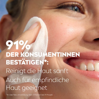 Artikelbild 3 für NIVEA Feuchttücher 3IN1 Creme Pflege weiß, 25 Tücher, Artikelnummer 579278