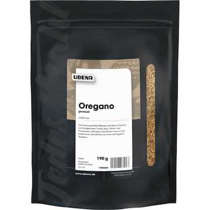 Artikelbild für UBENA Oregano gerebelt Gewürz, 190,0 g, Artikelnummer 623957