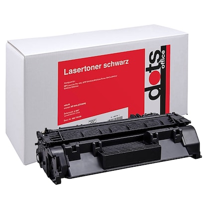 Artikelbild 1 für dots schwarz Toner kompatibel zu HP 80A (CF280A), Artikelnummer 486718
