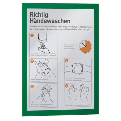 Artikelbild für DURABLE Magnetrahmen selbstklebend DURAFRAME® grün A4, 2 St., Artikelnummer 774778