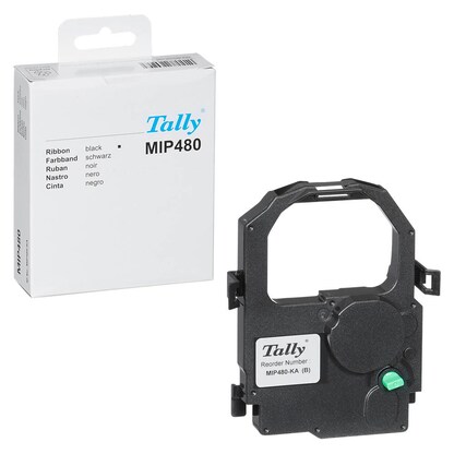 Artikelbild 13 für Tally DASCOM® MIP480-KA schwarz Farbband, 1 St., Artikelnummer 277572